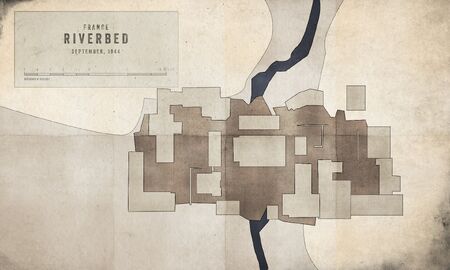 Riverbed map