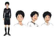 Tsukushi's character design