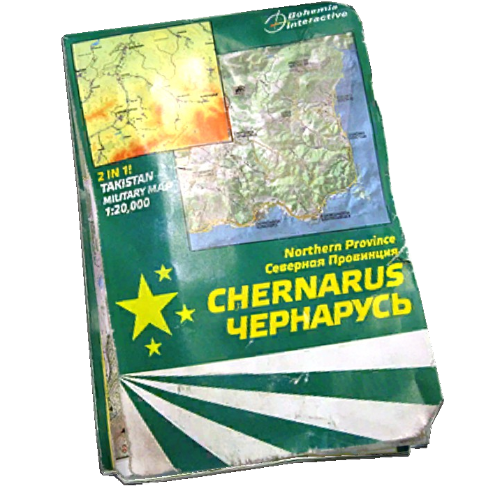 Interactive map of Chernarus