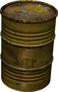 Oil Barrel (Yellow)
