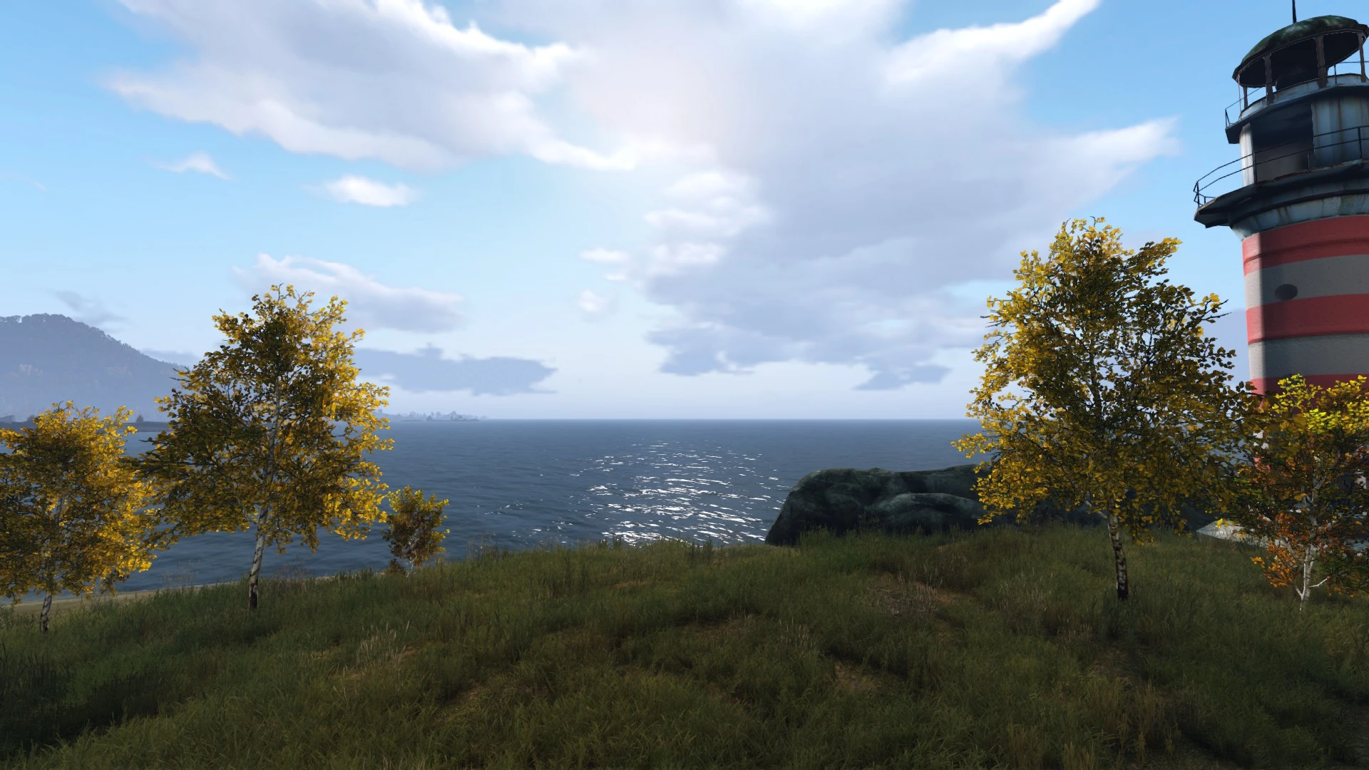 A view of the '''''' on South Zagoria's southern coast