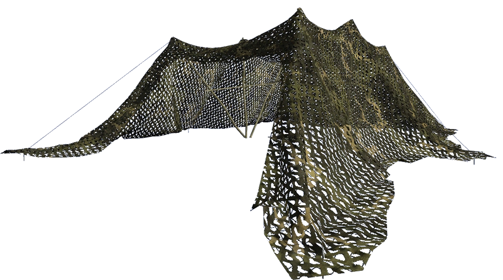 Camo Net Shelter