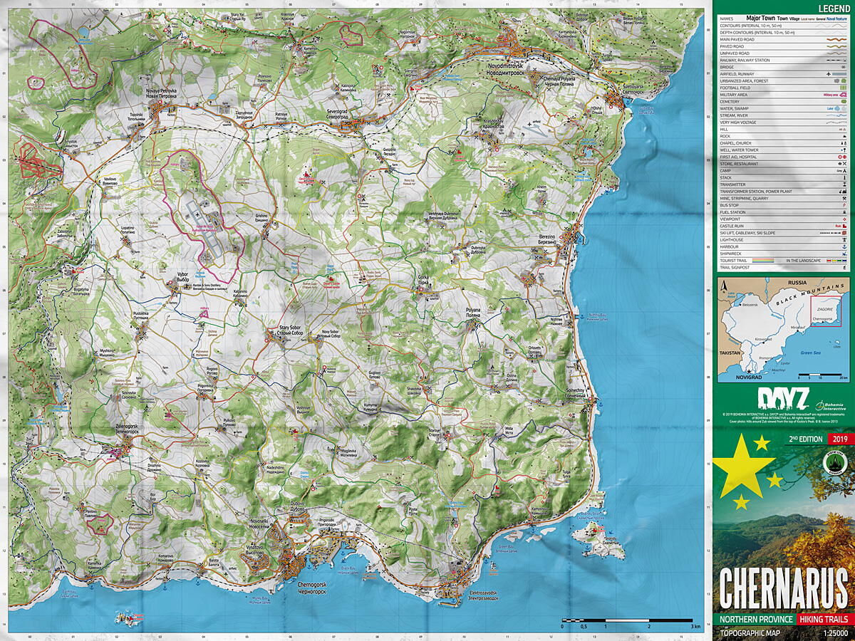 DayZ Standalone: Map of NE Chernarus - , The Video Games Wiki