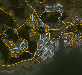 Chernogorsk map