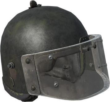 Assault Helmet (Black with Visor) (unobtainable)