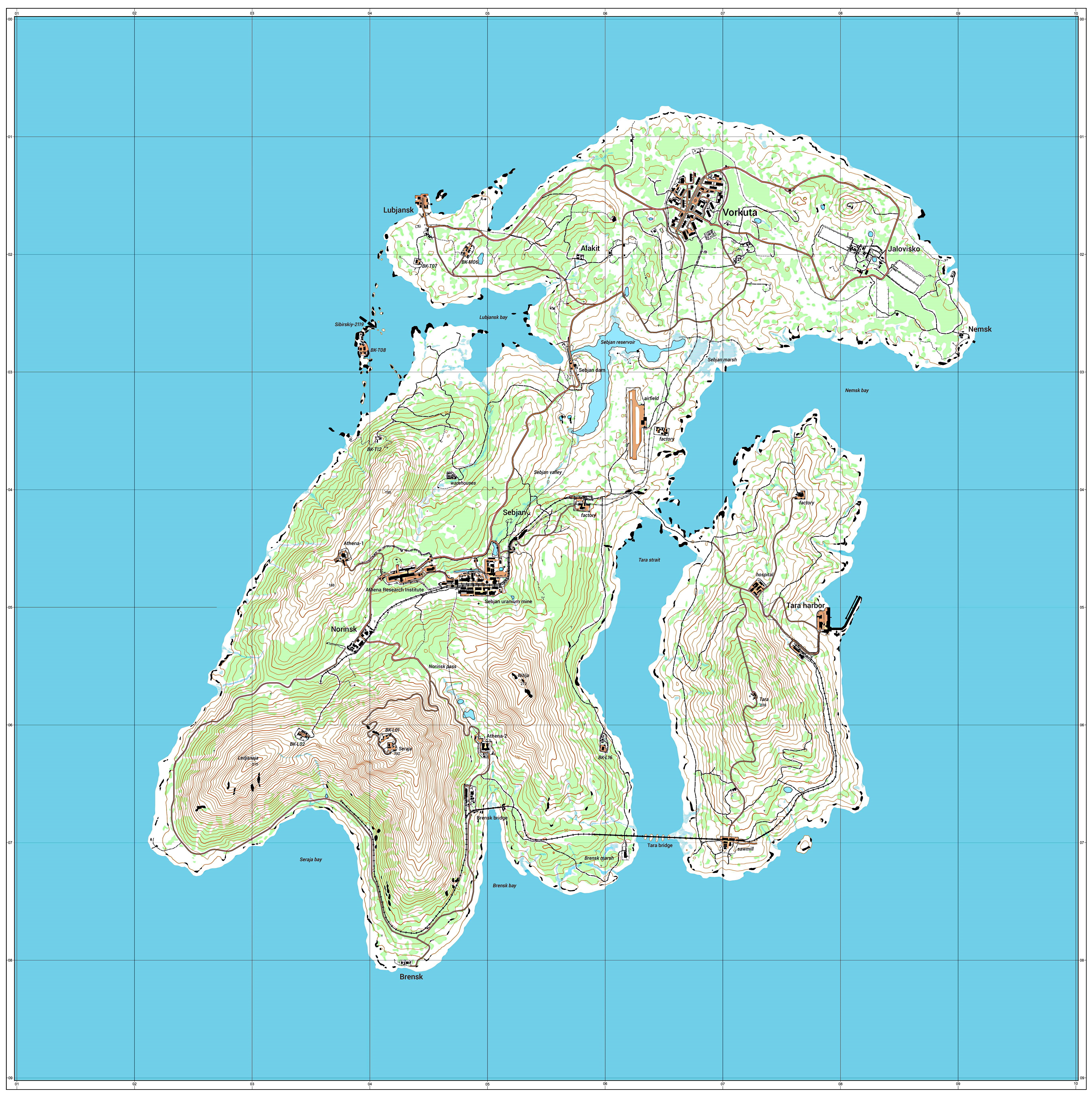 Hashima Islands 端島 — DayZ Map