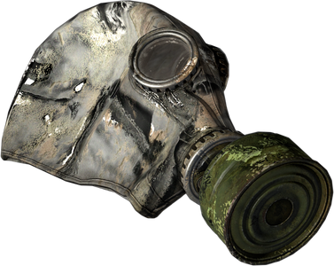 GP-5 Gas Mask Damaged