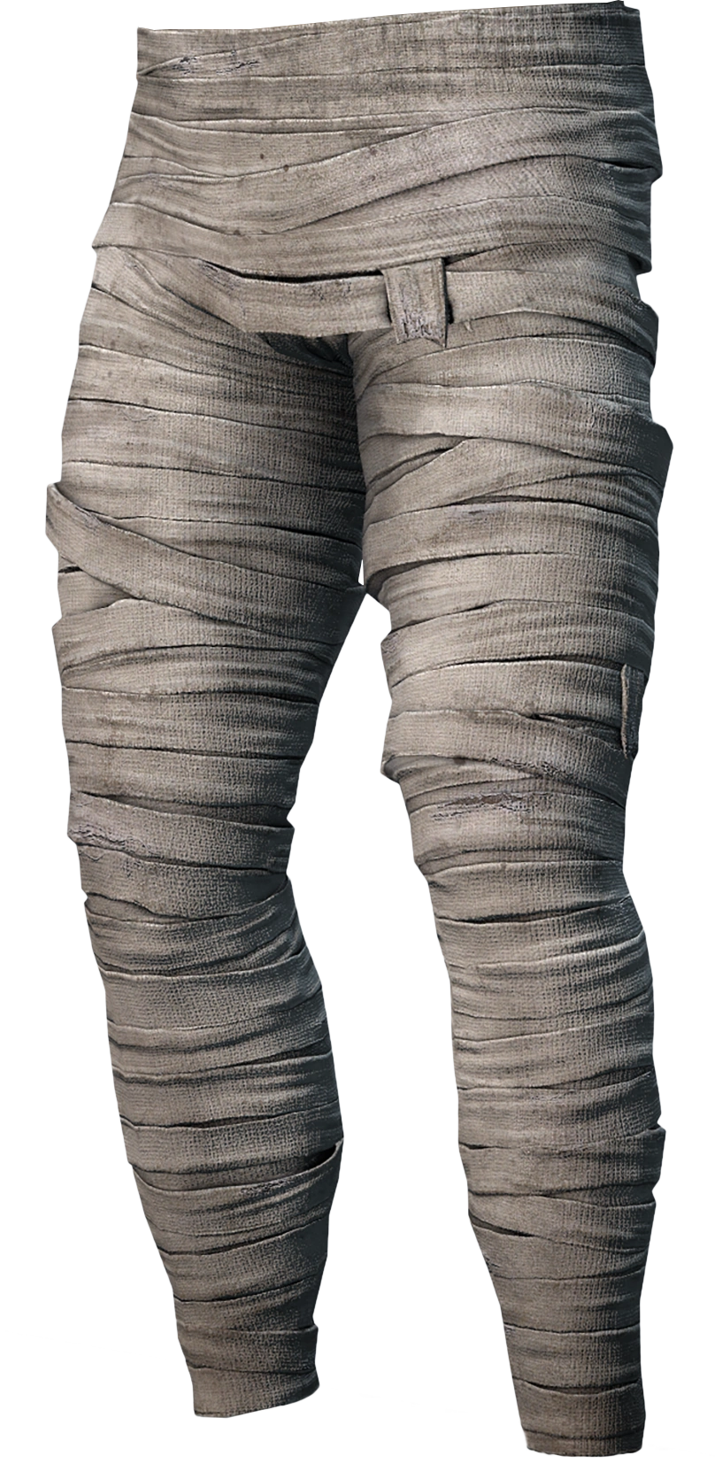 Improvised Legs Wrapping