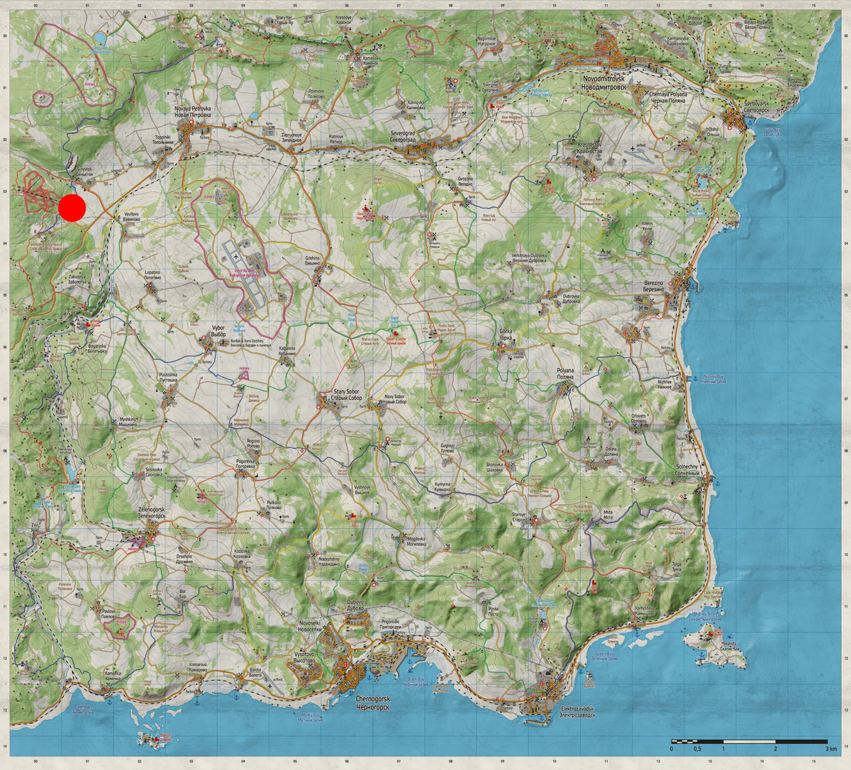 Dayz Ski Resort Location Map Saint Roman Ski Resort - Dayz Wiki