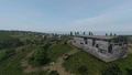 Rural warehouses on the outskirts of the city