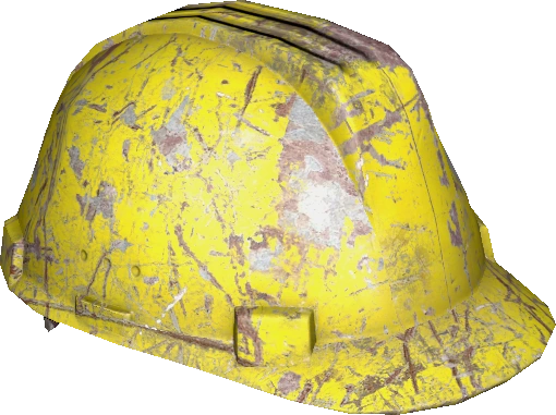 Hard Hat <br> ('''Yellow''') <br> ''Damaged''