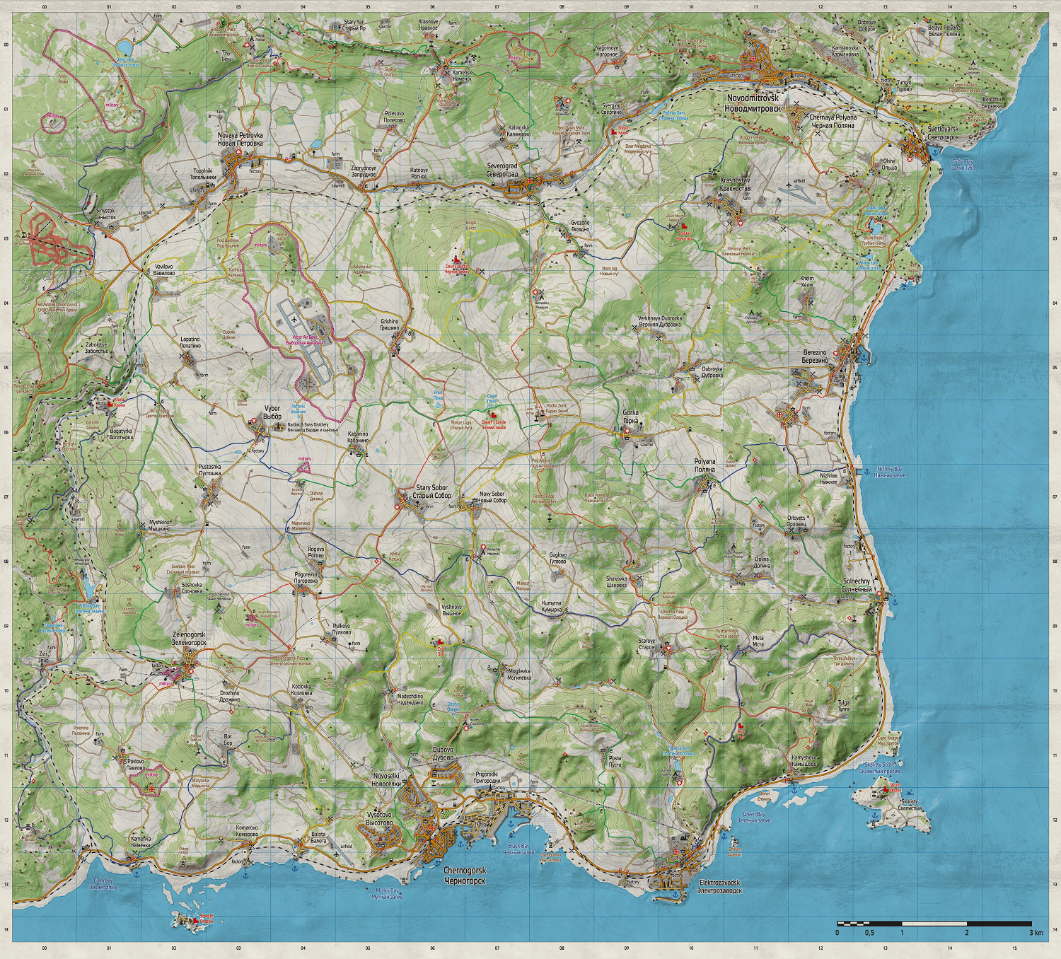 DayZ Interactive Map