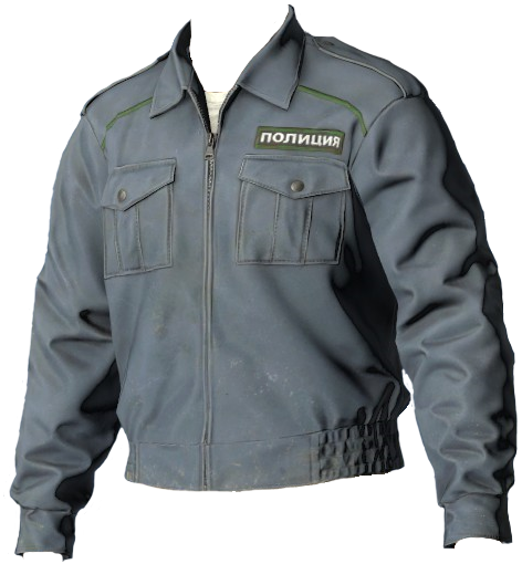 Police Jacket Sleeveless - Khaki
