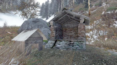 Water spring south of the valley