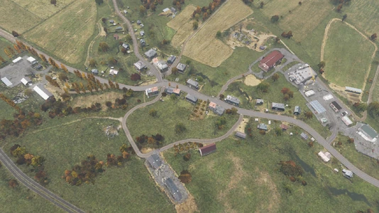 Aerial view of Topolniki