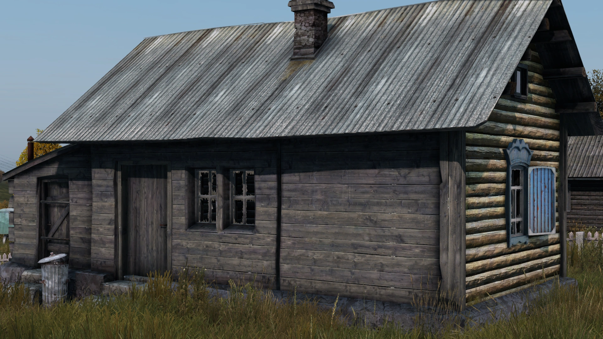 Small Yellow-Brown House