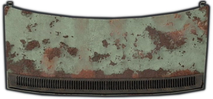 <br>Rusted Grey Trunk Door