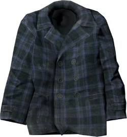 Pea Coat (Blue Check)