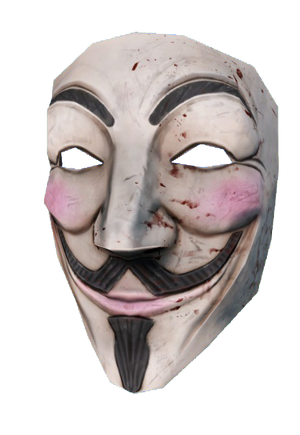 anonymous mask transparent