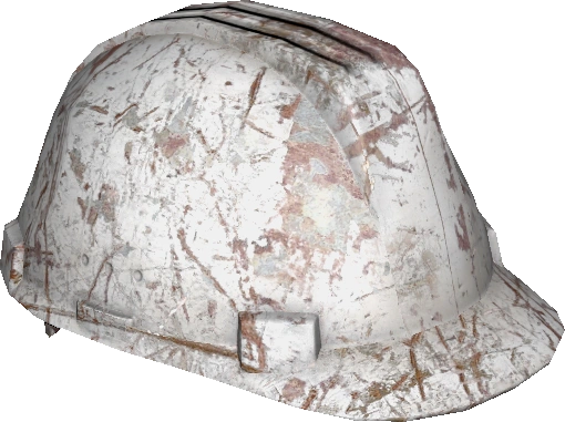Hard Hat <br> ('''White''') <br> ''Damaged''