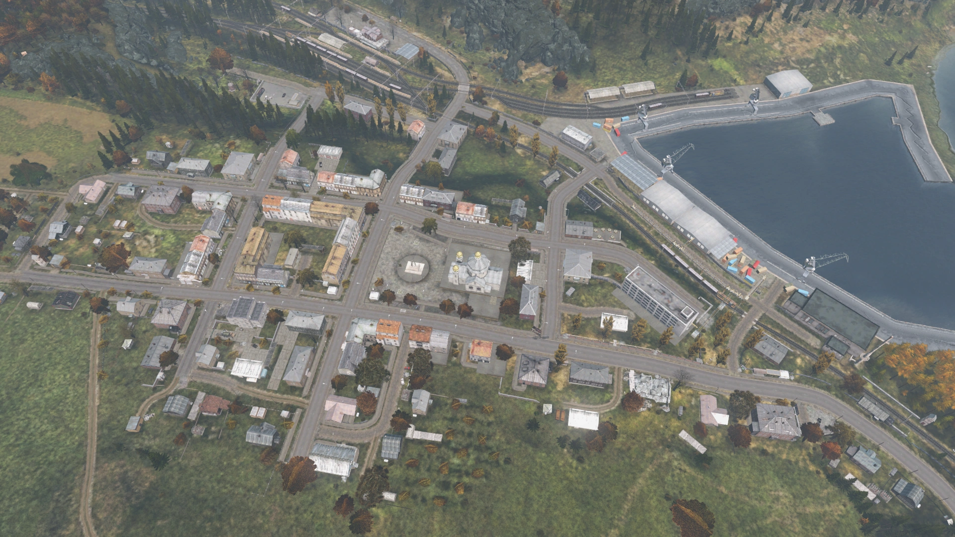 Aerial view of 