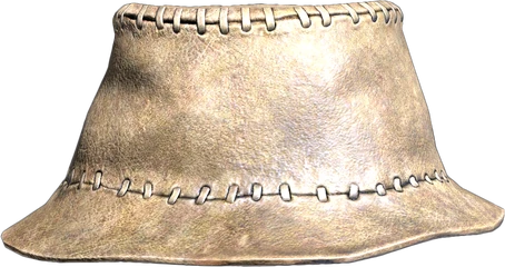 Leather Hat (Natural)