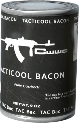 Can of Tactical Bacon