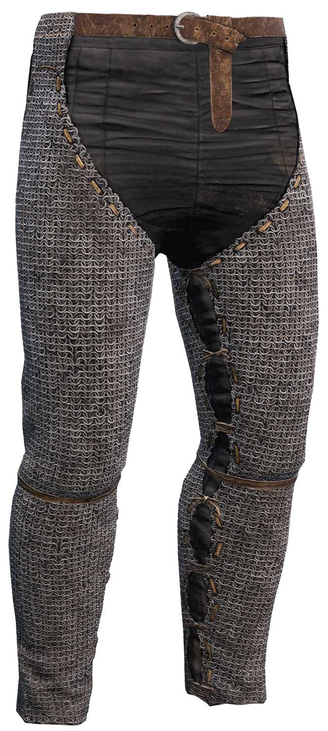 Medieval Chainmail Armor Leggings, Knight Armor Leggings