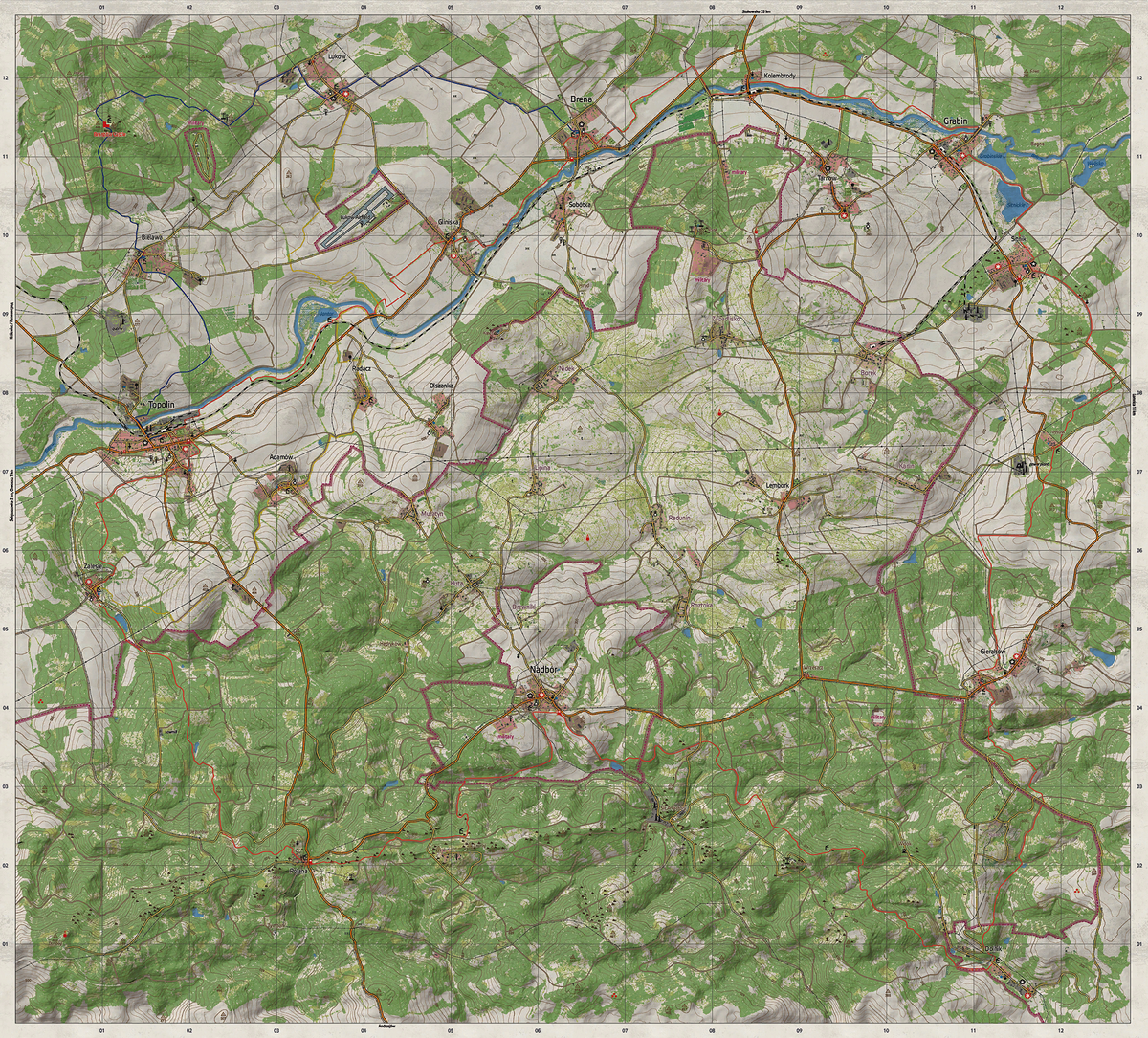 A comprehensive guide to the map for DayZ v0.55!: dayz