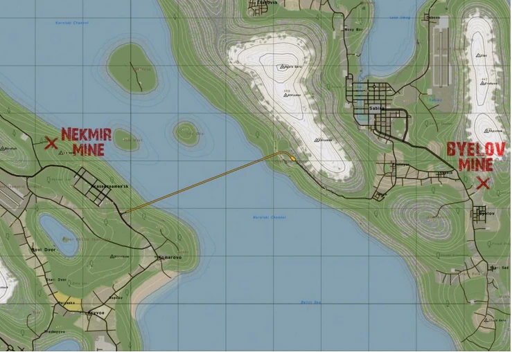 Карта тавиана для dayz standalone