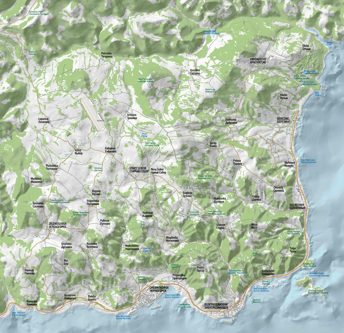 Chernarus Map Info  Other Tools for DayZ