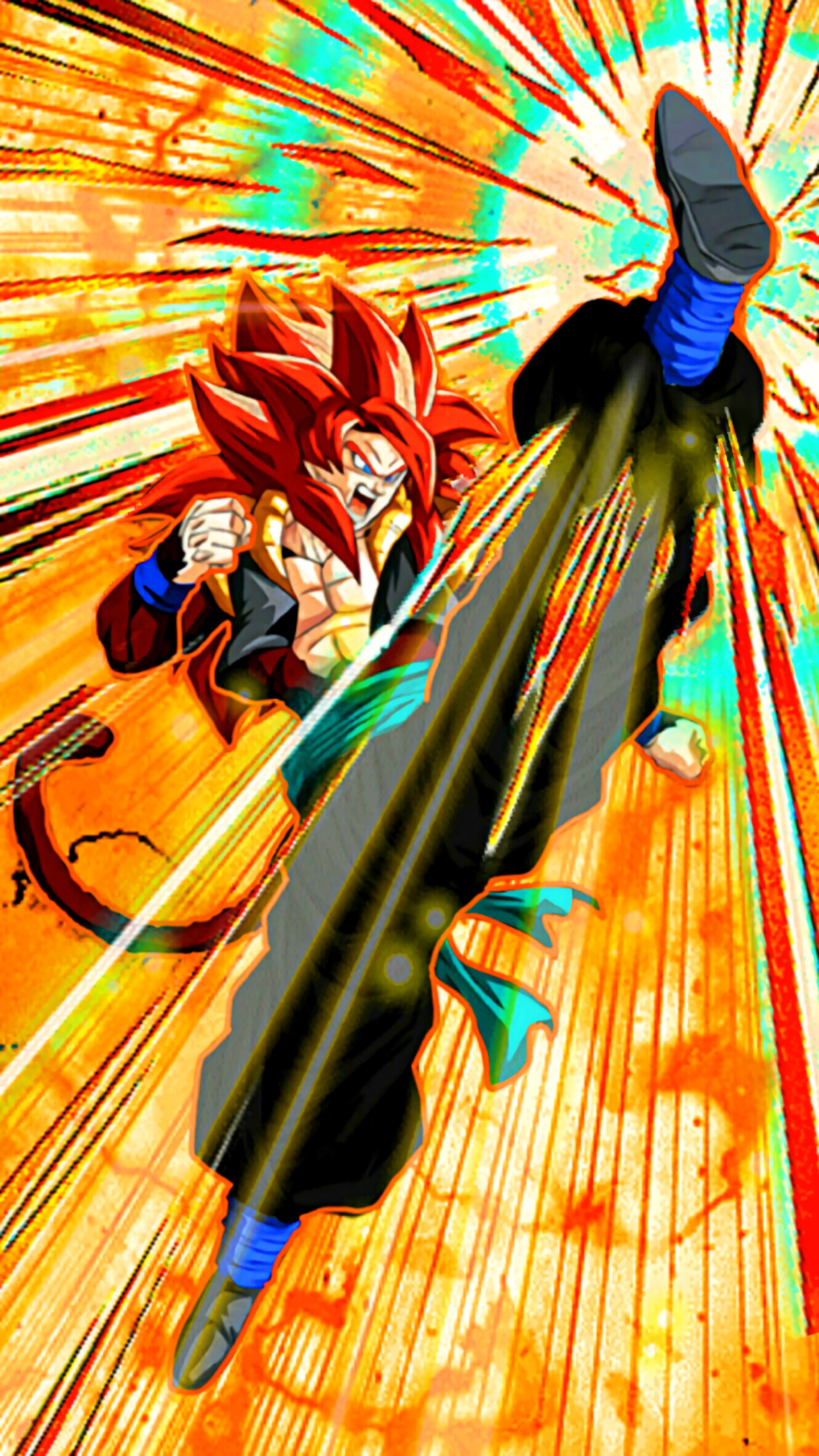 Pinnacle of Saiyan Might Super Saiyan 4 Gogeta, Dokfan Battle Wiki