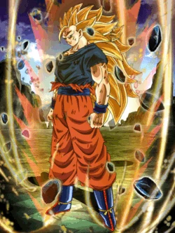Final Evolution Of Super Saiyan Super Saiyan 3 Goku Dokfan Battle Wiki Fandom
