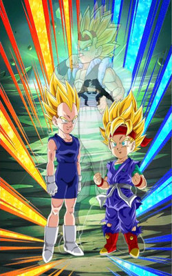 New Saiyans Old Tricks Super Saiyan Goku Jr. and Super Saiyan