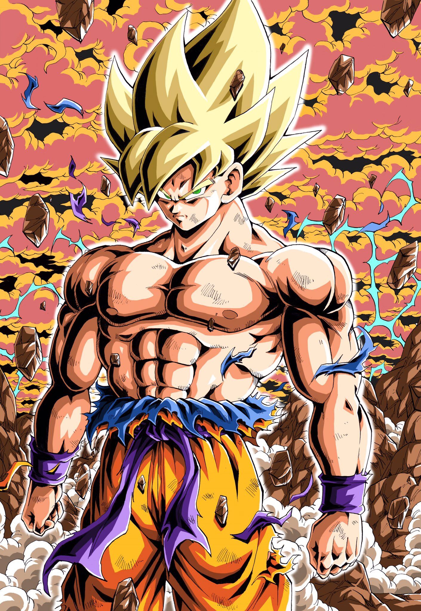 Goku Super Saiyan 46- Super Saiyan Beta by SuperSaiyanAlpha on DeviantArt