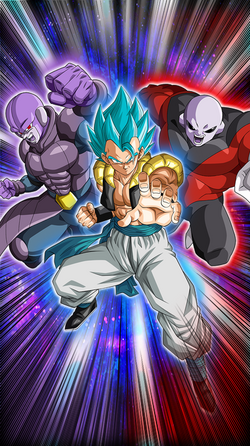 NEW BLUE GOKU AND VEGETA SUPER ATTACK ANIMATION BUCCHIGIRI