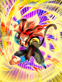Unrivalled Crimson Fusion Super Saiyan 4 Gogeta, Dokfan Battle Wiki