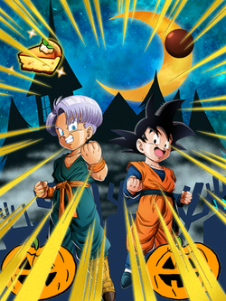 A Halloween Full of Fusions Candy and Chaos Goten Kid Trunks