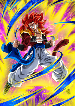 Super Saiyan 4 Gogeta from Dragon Ball GT - Shadow Dragon Saga