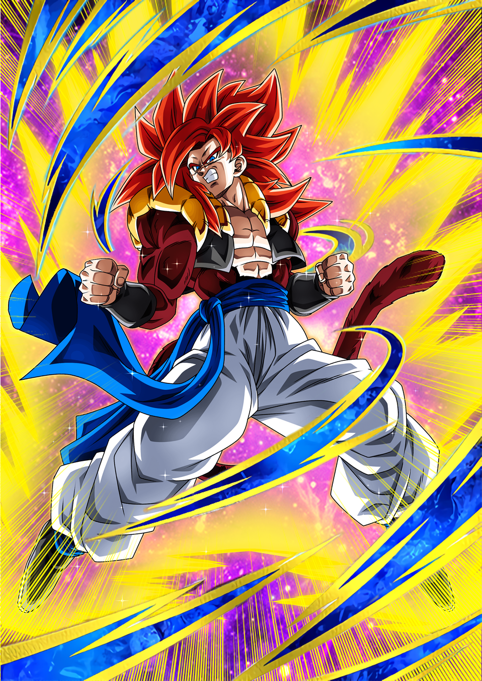 Unrivalled Crimson Fusion Super Saiyan 4 Gogeta, Dokfan Battle Wiki