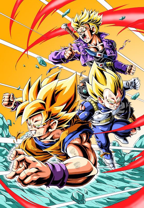 Super Saiyan Tag Team Super Saiyan Goku Super Saiyan Vegeta