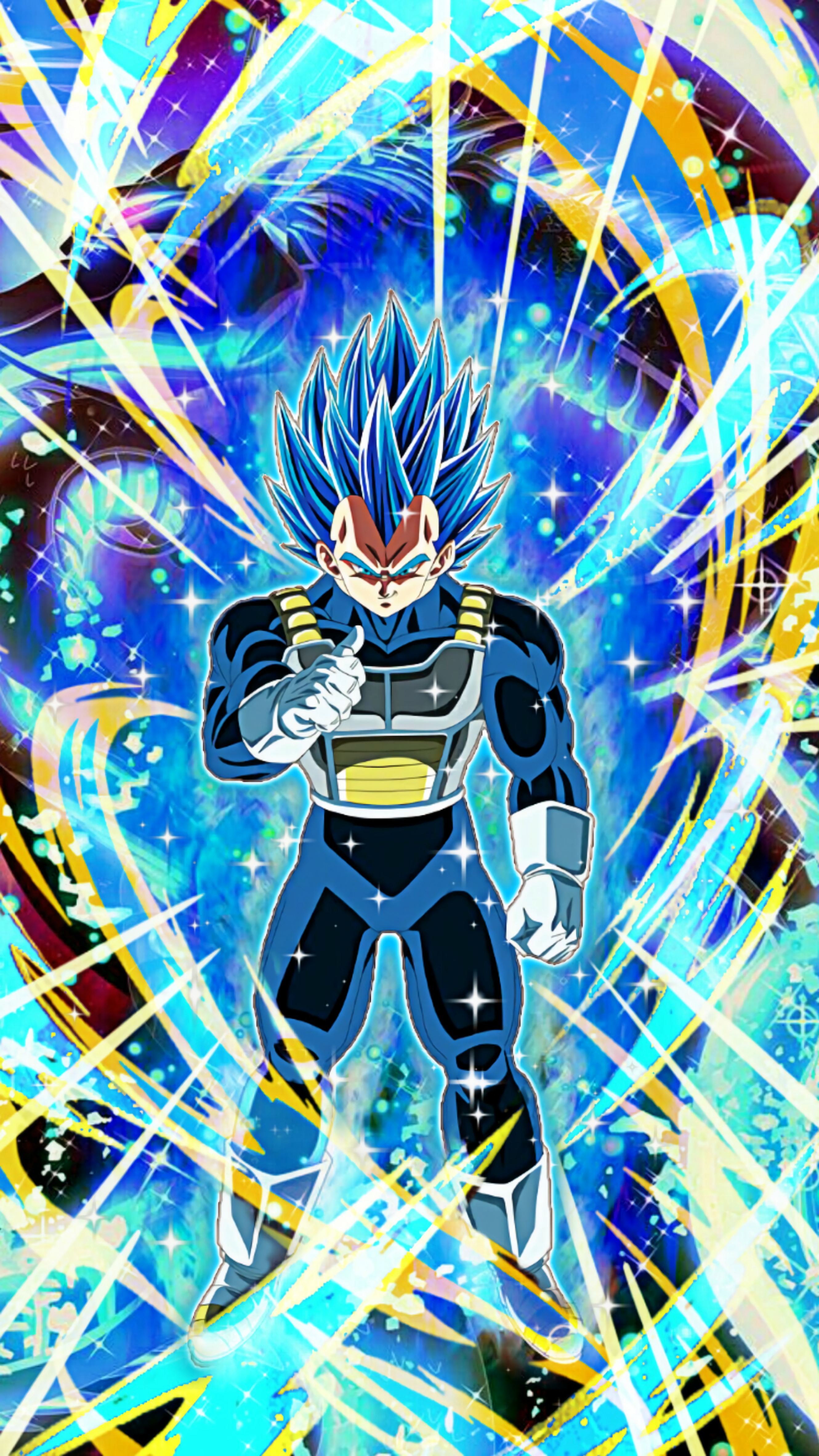 Divine Prince Super Saiyan God SS Evolved Vegeta Dokfan Battle