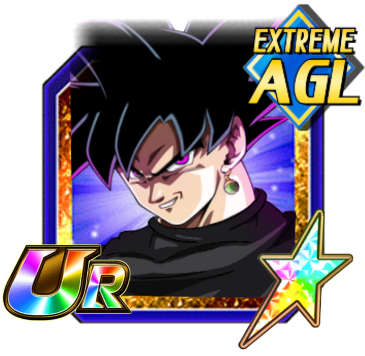 Rose Nightmare Goku Black (Super Saiyan Rosé)/DragonBall Poster A4