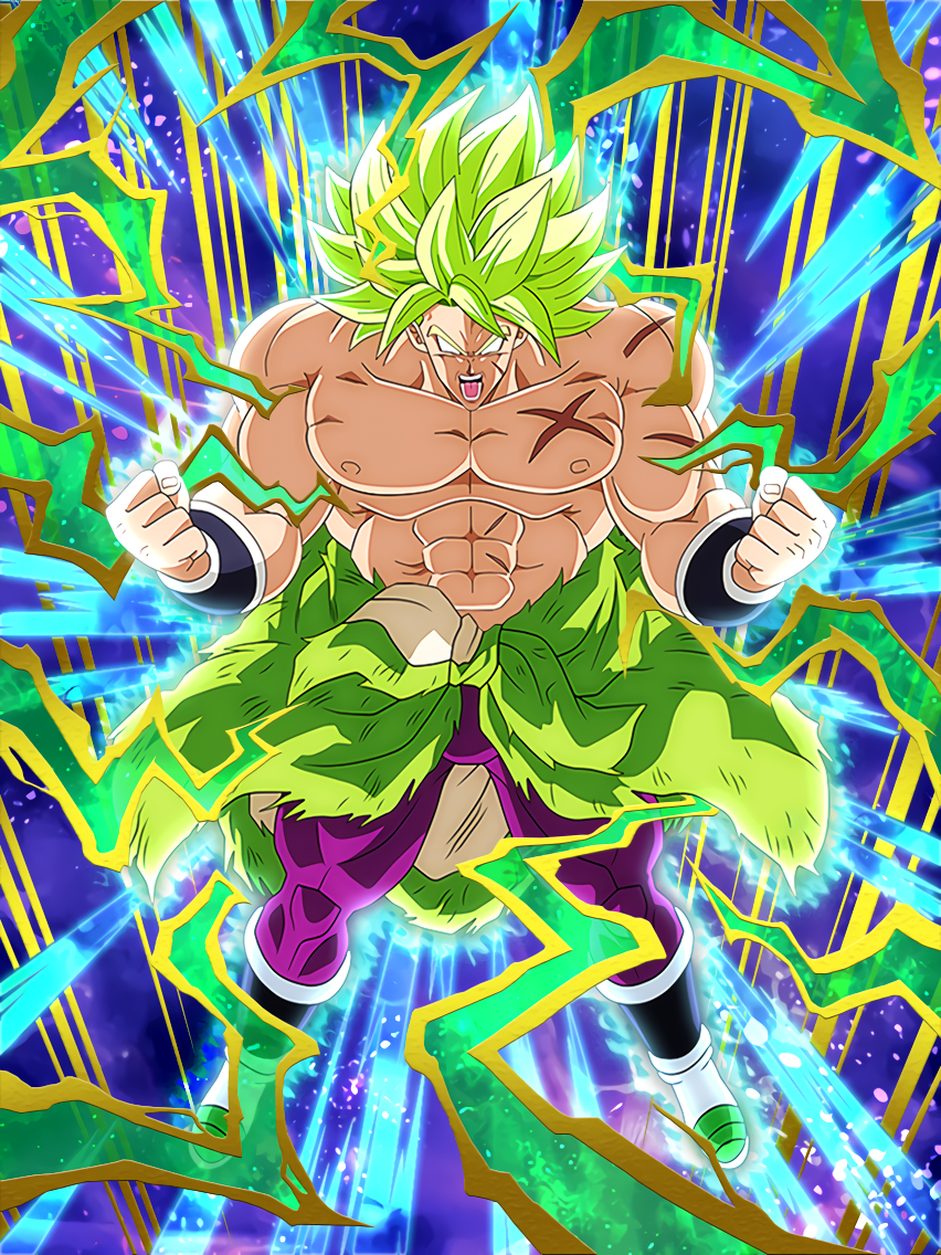 Ever Rising Power Super Saiyan Full Power Broly Dokfan Battle