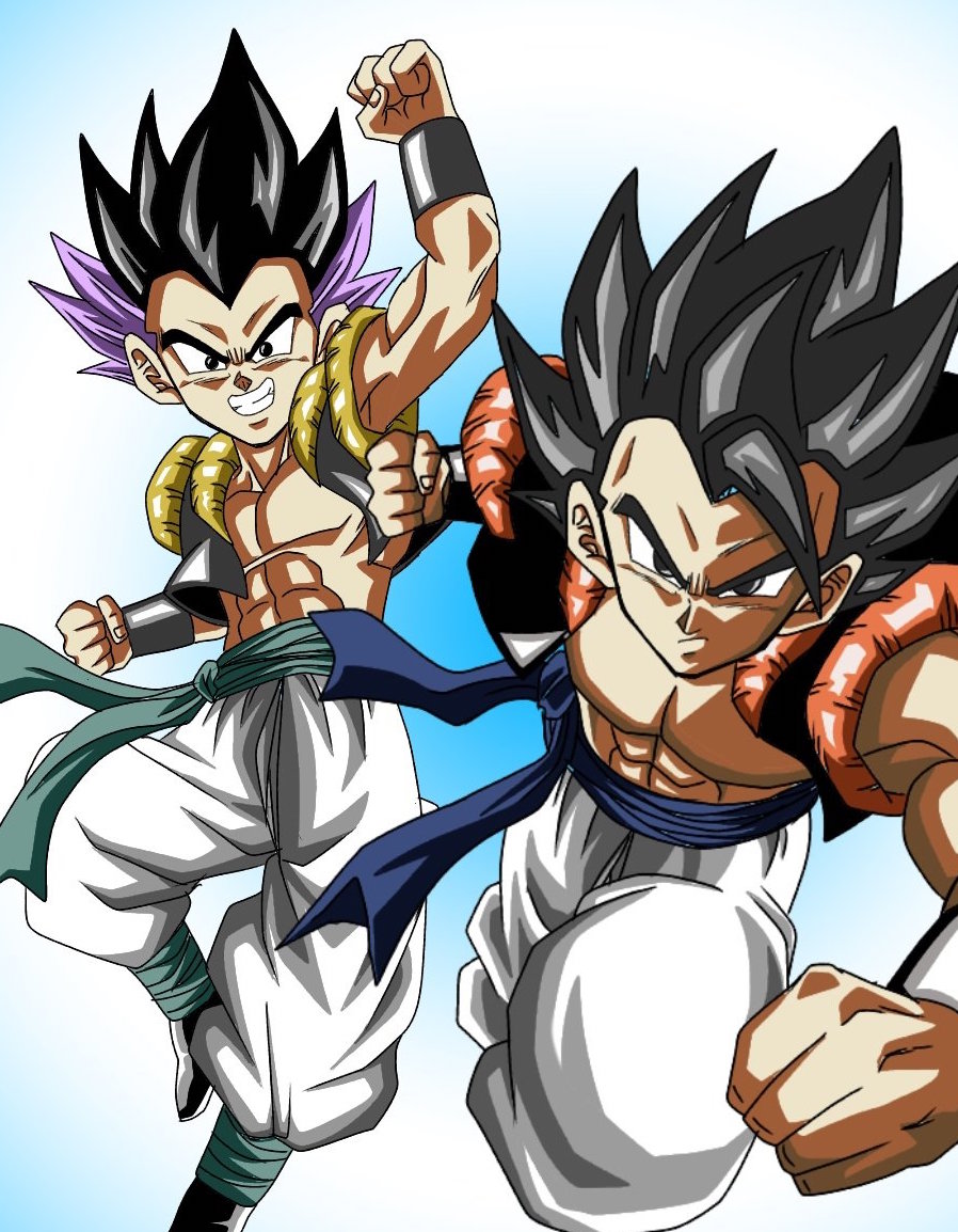 gogeta and gotenks father and son