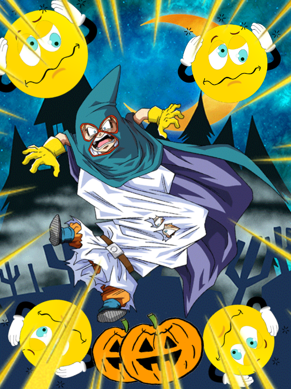 A Halloween Full of Fusions Candy and Chaos Goten Kid Trunks