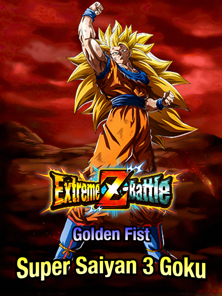 Extreme Z Battle Golden Fist Super Saiyan 3 Goku Dokfan Battle