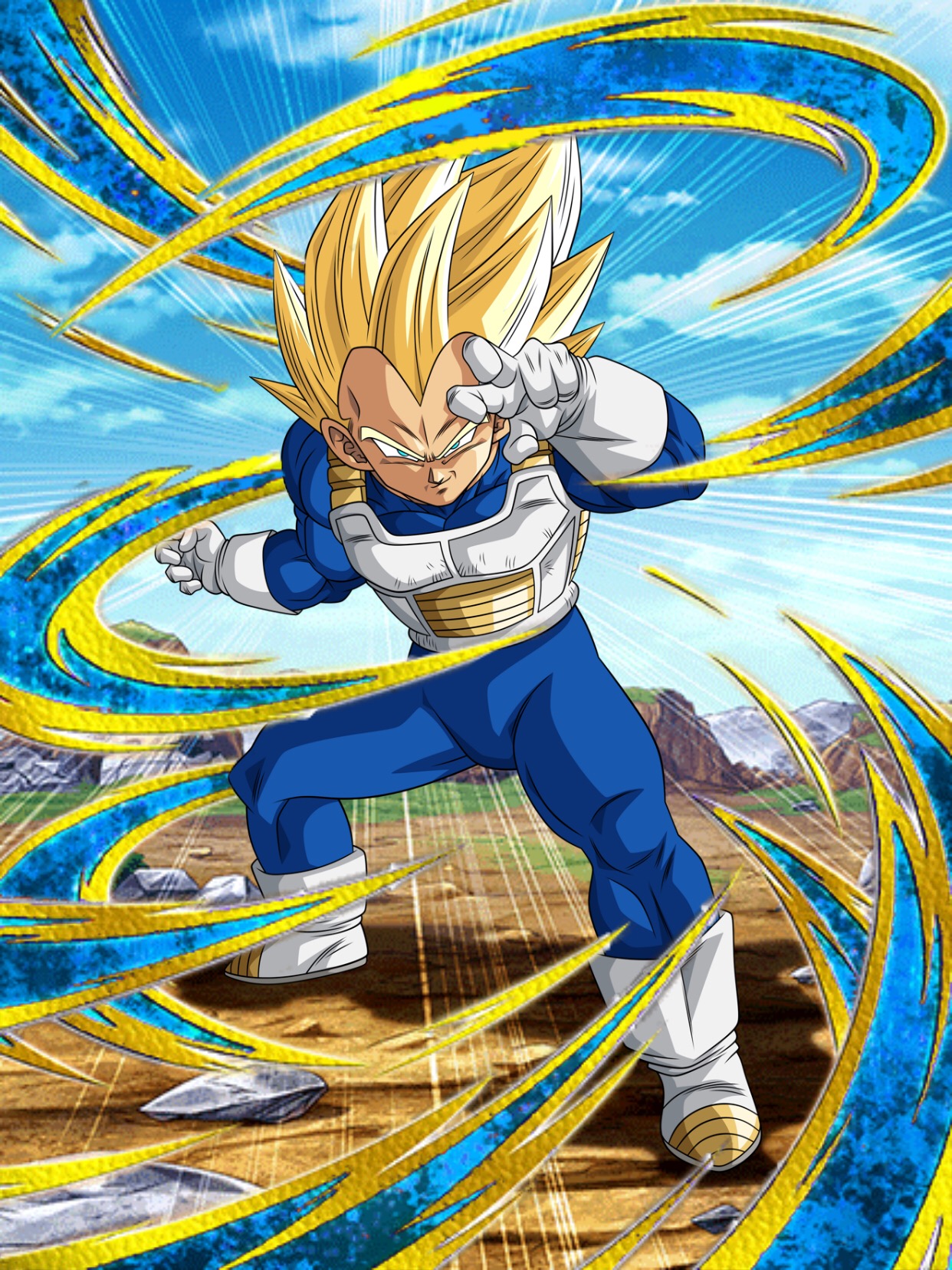 Unstoppable Battle Form Super Saiyan Vegeta Dokfan Battle Wiki