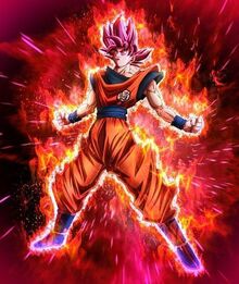 God of a New World Super Saiyan God Goku, Dokfan Battle Wiki