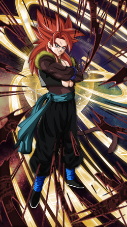 Gogeta Super Saiyan 4 by BrusselTheSaiyan